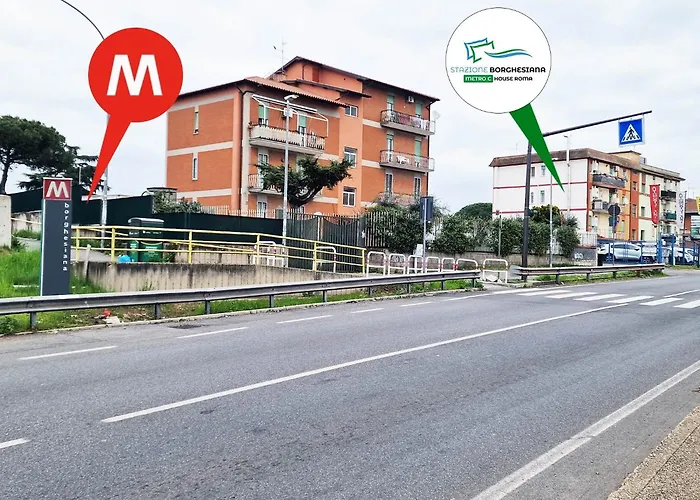 דירה Metro C House - Parcheggio Privato - Metro A 50 M *