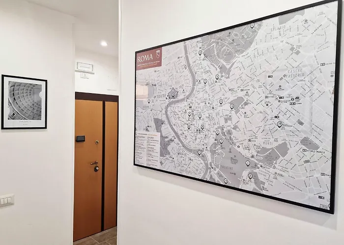 Metro C House - Parcheggio Privato - Metro A 50 M - 3 - 80 Mq *