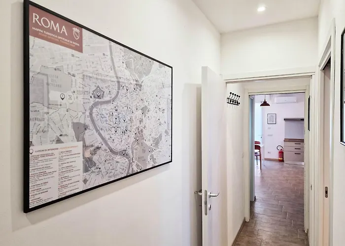 Metro C House - Parcheggio Privato - Metro A 50 M - 3 - 80 Mq * Rom